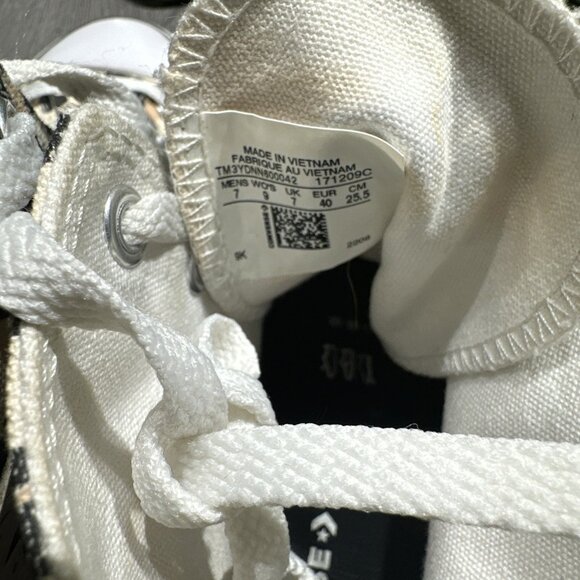 Converse Lift Hi Top Platform Cheetah Leopard Print Women's Size 9 - Picture 7 of 10